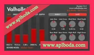 瓦哈纳立体声算法混响 Valhalla DSP Valhalla Room 2.0.0.5 MacOS Including Keygen