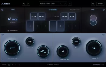 专业音高修正 音高调整插件 Nuro Audio Xpitch v1.0.4 WiN MAC
