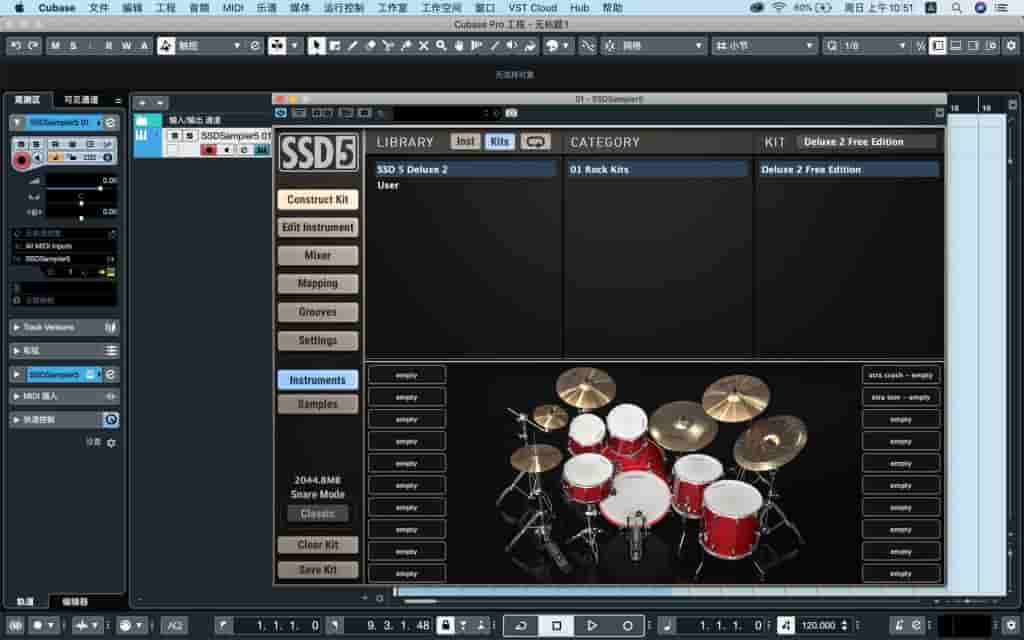 SSD5板岩鼓第五代 – Steven Slate Drums 5