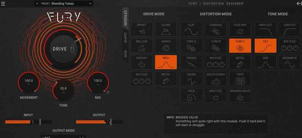 失真插件 Heavyocity FURY Distortion Designer 1.1.3 (MAC)