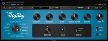 顶级混响插件 Strymon BigSky Plugin v1.2.0-WiN