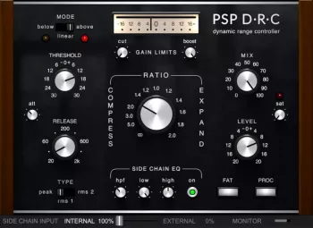 动态处理插件 PSPaudioware PSP DRC v1.0.0-R2R