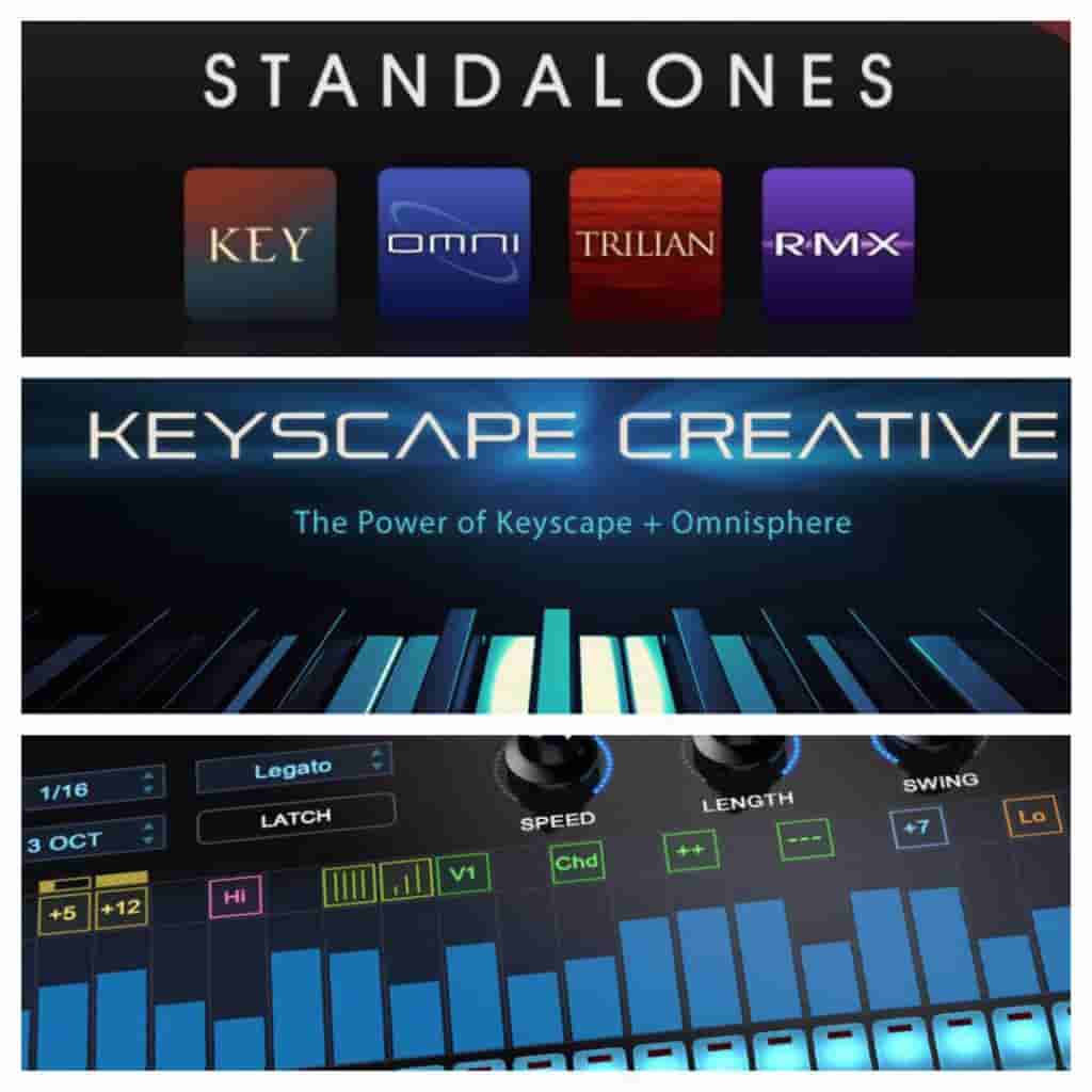 四巨头音色最新版 Spectrasonics Keyscape Trilian Stylus RMX Omnisphere合集 顶级音乐制作音色全套