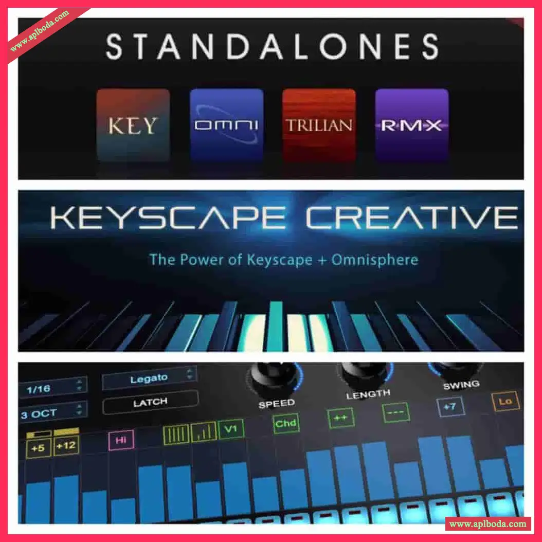 四巨头音色最新版 Spectrasonics Keyscape Trilian Stylus RMX Omnisphere合集 顶级音乐制作音色全套
