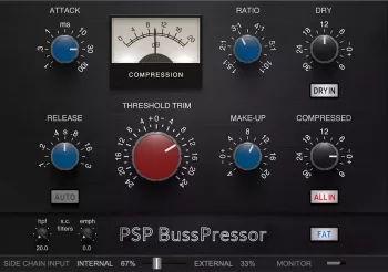 压缩机插件 PSPaudioware PSP BussPressor v2.0.0 PROPER-WiN