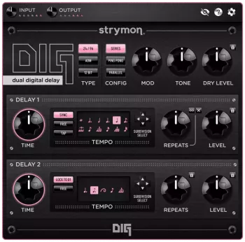 数字延迟插件 Strymon DIG Plugin v1.0.0-WiN