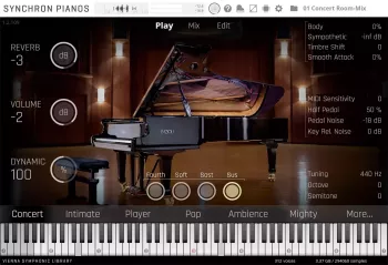 维也纳旗舰三角钢琴 Vienna Symphonic Library – Synchron Fazioli F308 v1.2.2 KONTAKT