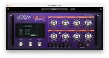 混响插件Nomad Factory 80s Spaces v2.5.0 WiN MAC