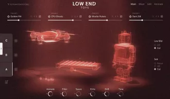 电子玩具乐器音源 10 Phantom Rooms Low End Toys KONTAKT