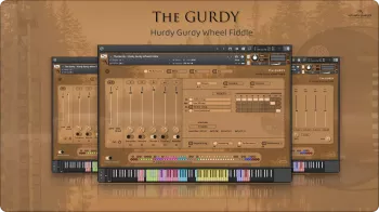轮弦琴 / 风琴小提琴Insanity Samples The GURDY v1.0.0 KONTAKT