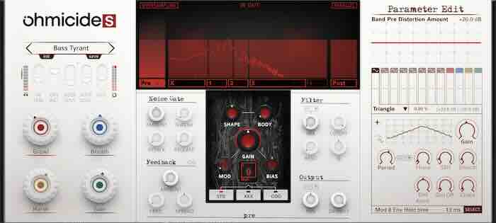 失真插件 OhmForce Ohmicide[S] v1.0.0 U2B macOS-GUISEPPE