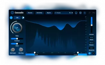 智能延迟插件 iZotope Cascadia v1.1.0 WiN