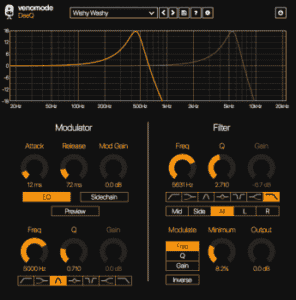 滤波器插件 Venomode DeeQ v1.5.5 WIN MAC LIN