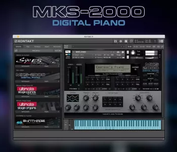 电钢音色 Júnior Porciúncula MKS-2000 Digital Piano KONTAKT