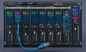 网络混音与实时音频串流工具 Blue Cat Audio Fader Hub v1.21-WiN