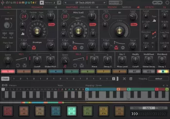 合成鼓机插件 Sugar Bytes Drum Computer v1.3.6 WiN MAC