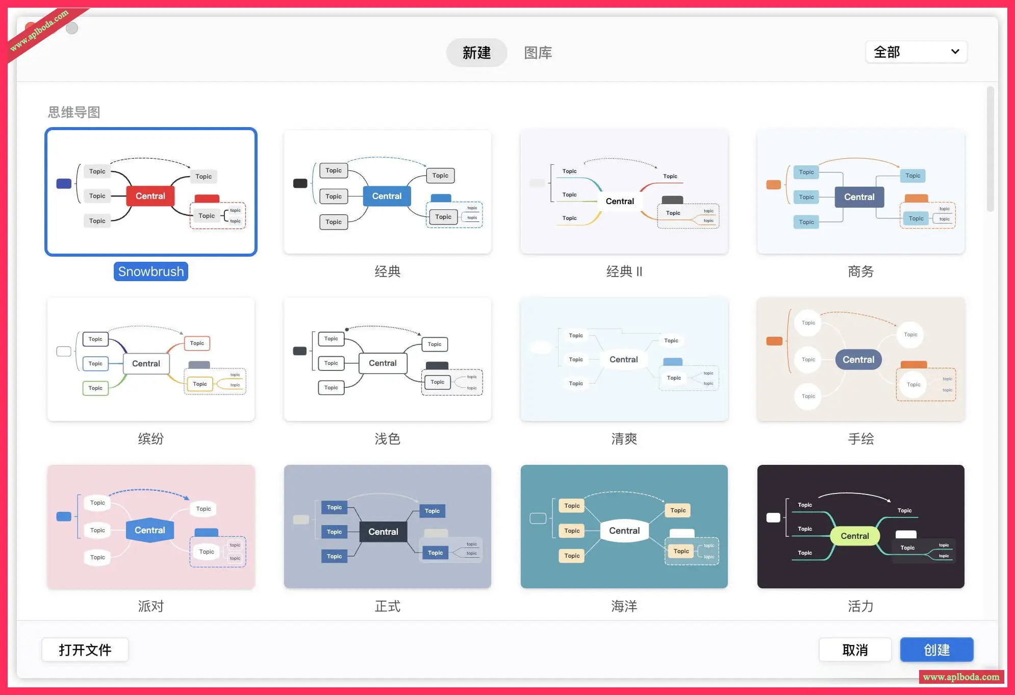 XMind PRO 2025 for Mac v25.01.01061 最新版本轻量级思维导图软件 中文破解版下载