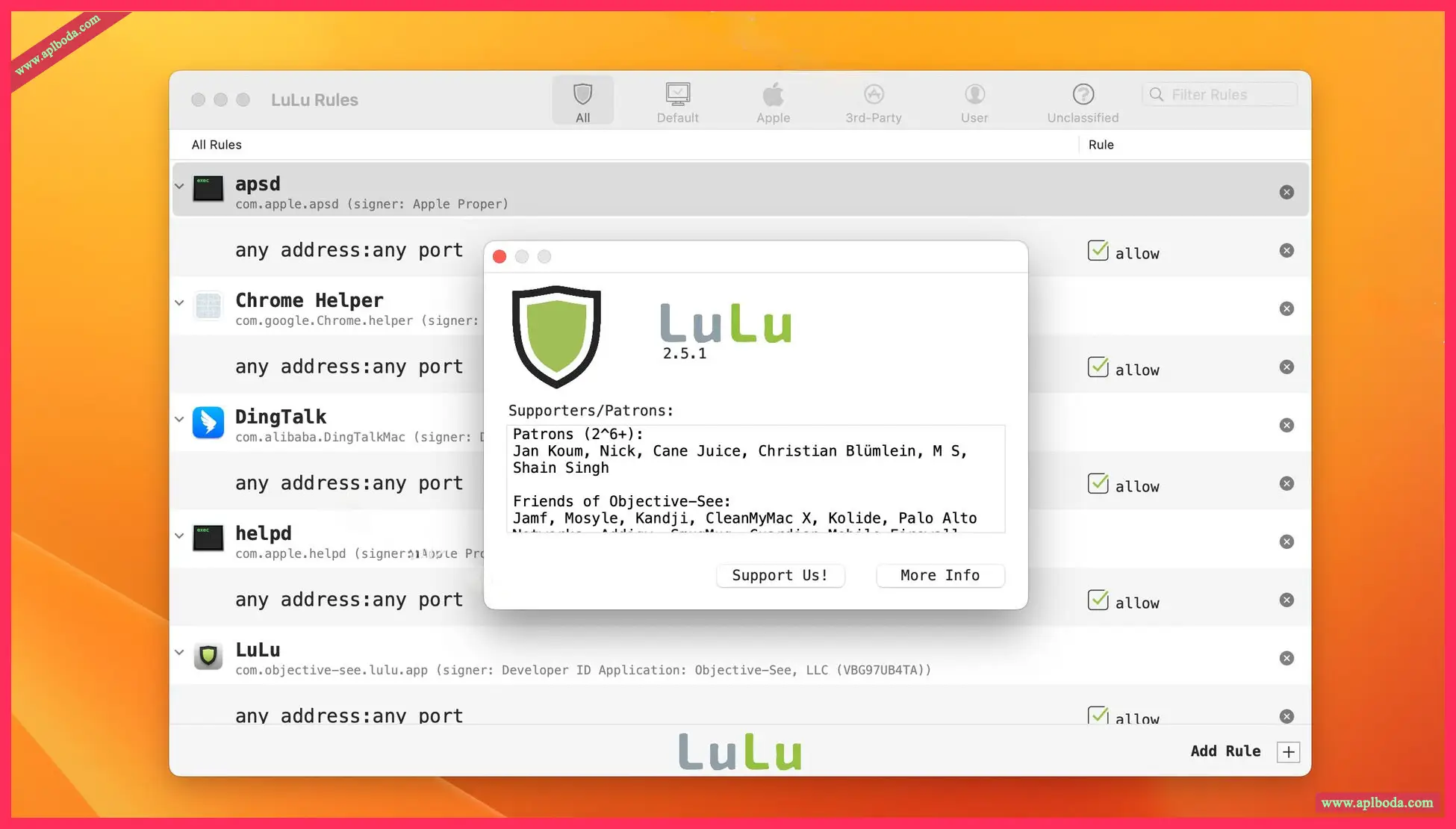 lulu for mac(Mac系统防火墙)v2.6.0激活版