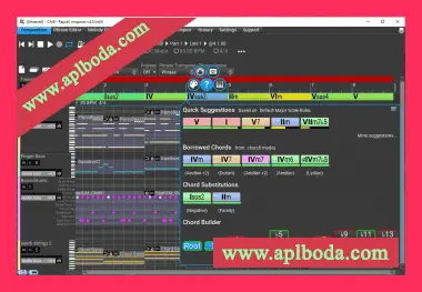 作曲辅助软件Music Developments Rapid Composer v5.5.6 WIN MAC