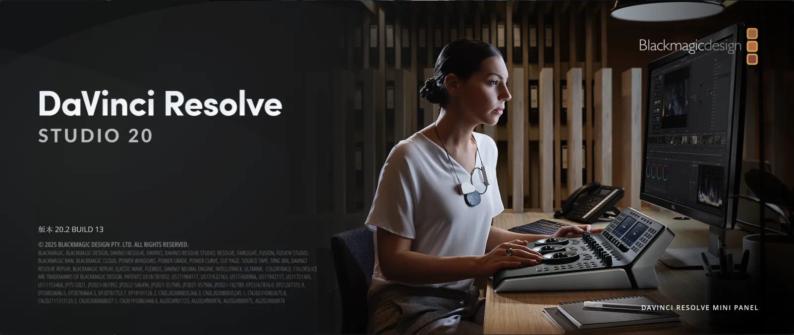 DaVinci Resolve Studio 20 for Mac (v20.2 BUILD 13)最新中文正式版 (达芬奇调色软件)破解版下载