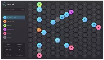 MIDI音序器 ADSR Sounds Hexcel v1.1.0 Incl. Keygen [WiN/OSX]