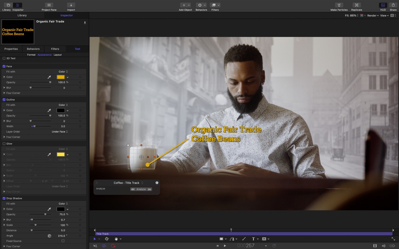 Motion 5 for Mac(视频后期特效合成软件)v5.7.0中文版