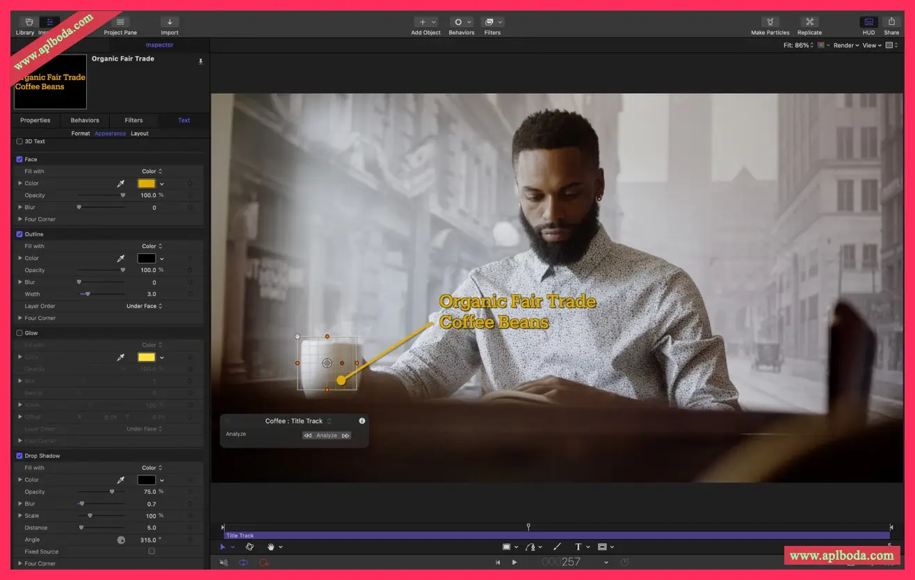 Motion 5 for Mac(视频后期特效合成软件)v5.7.0中文版