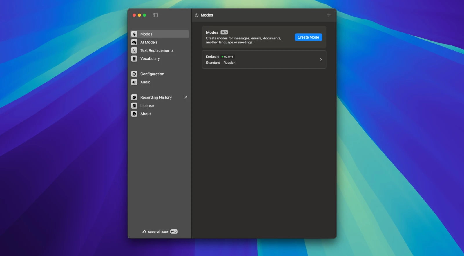 superwhisper v2.2.3 for Mac 语音记录转化成文字的AI工具破解版
