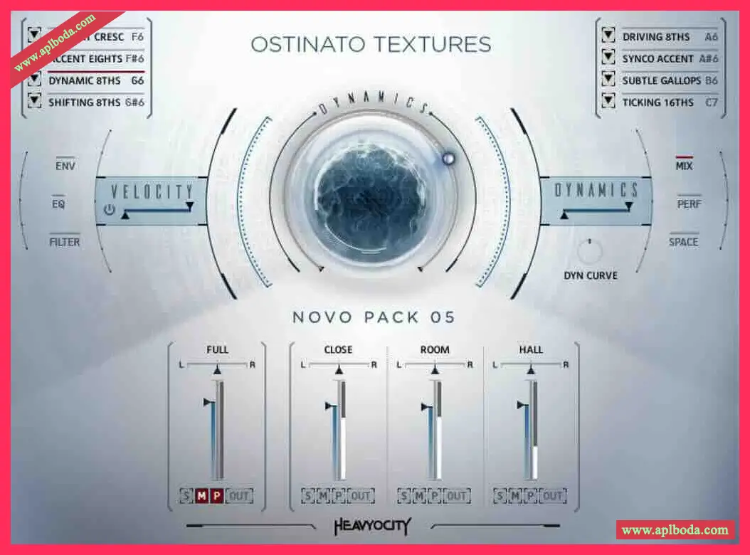 亲密弦乐Ostinato虚拟乐器 Heavyocity Ostinato Textures KONTAKT
