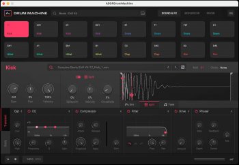 全功能鼓机插件 ADSR Sounds ADSRDrumMachine v1.4.0 Incl. Keygen [WiN/OSX]