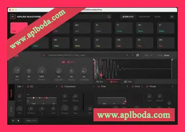 全功能鼓机插件 ADSR Sounds ADSRDrumMachine v1.4.0 Incl. Keygen [WiN/OSX]