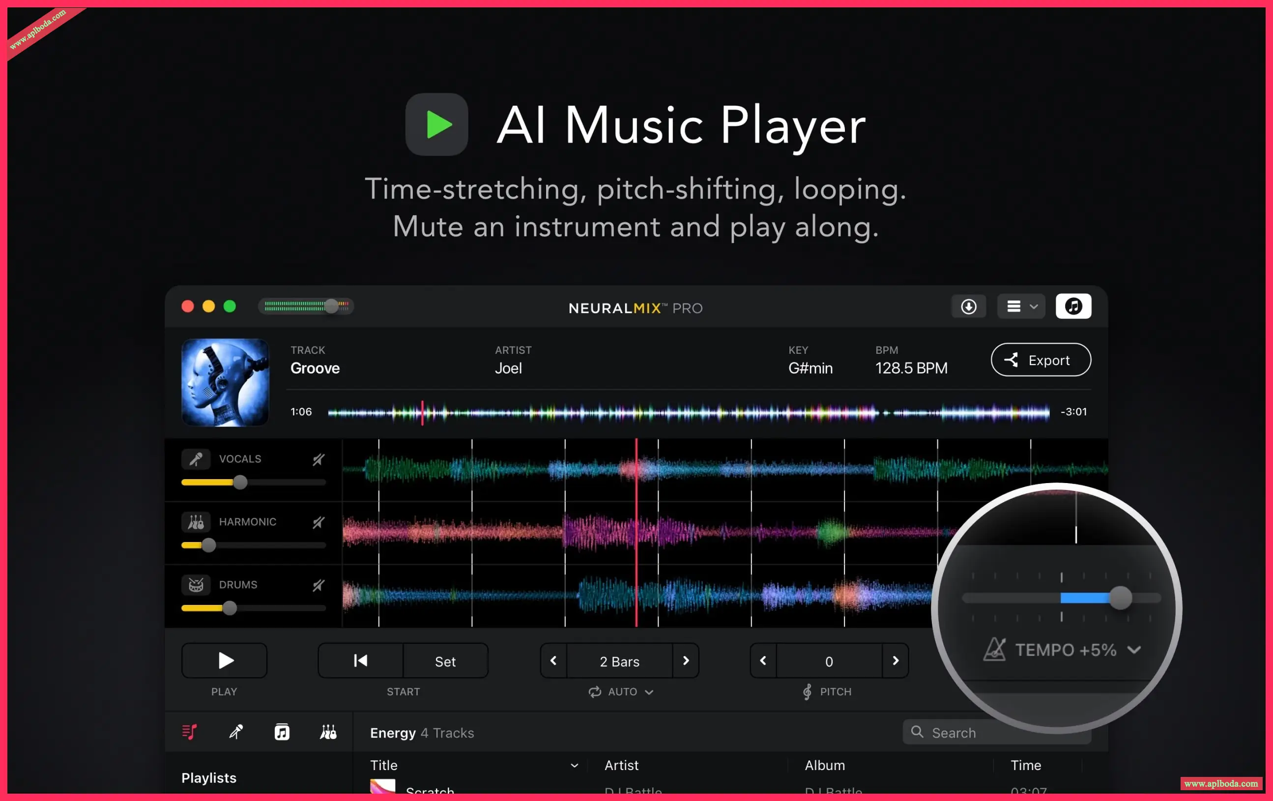 Algoriddim Neural Mix Pro for Mac(mac音乐编辑器)v2.0免激活版