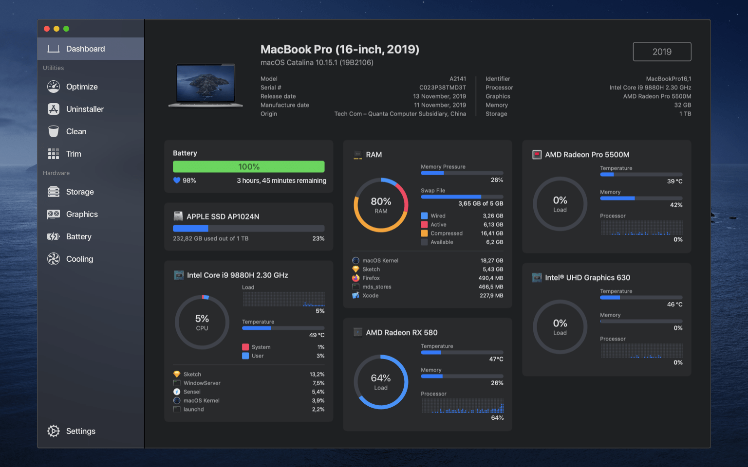 Sensei for Mac(系统优化清理工具)v1.6.1中文版