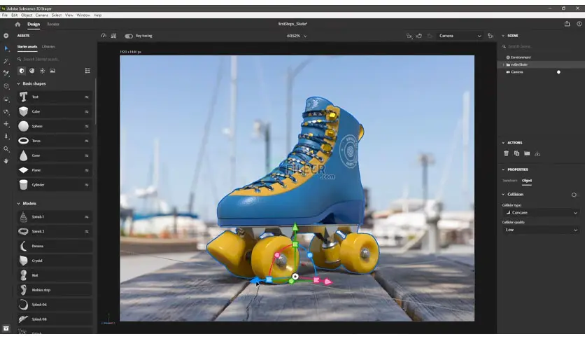 Adobe Substance 3D Stager  for Win (专业3D建模软件) v3.1.4最新中文激活版