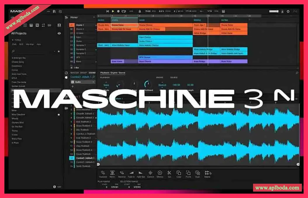 [节奏工作站 原厂音色 46个扩展]Native Instruments Maschine 3 v3.3.1 [WiN MacOSX]（32GB+）
