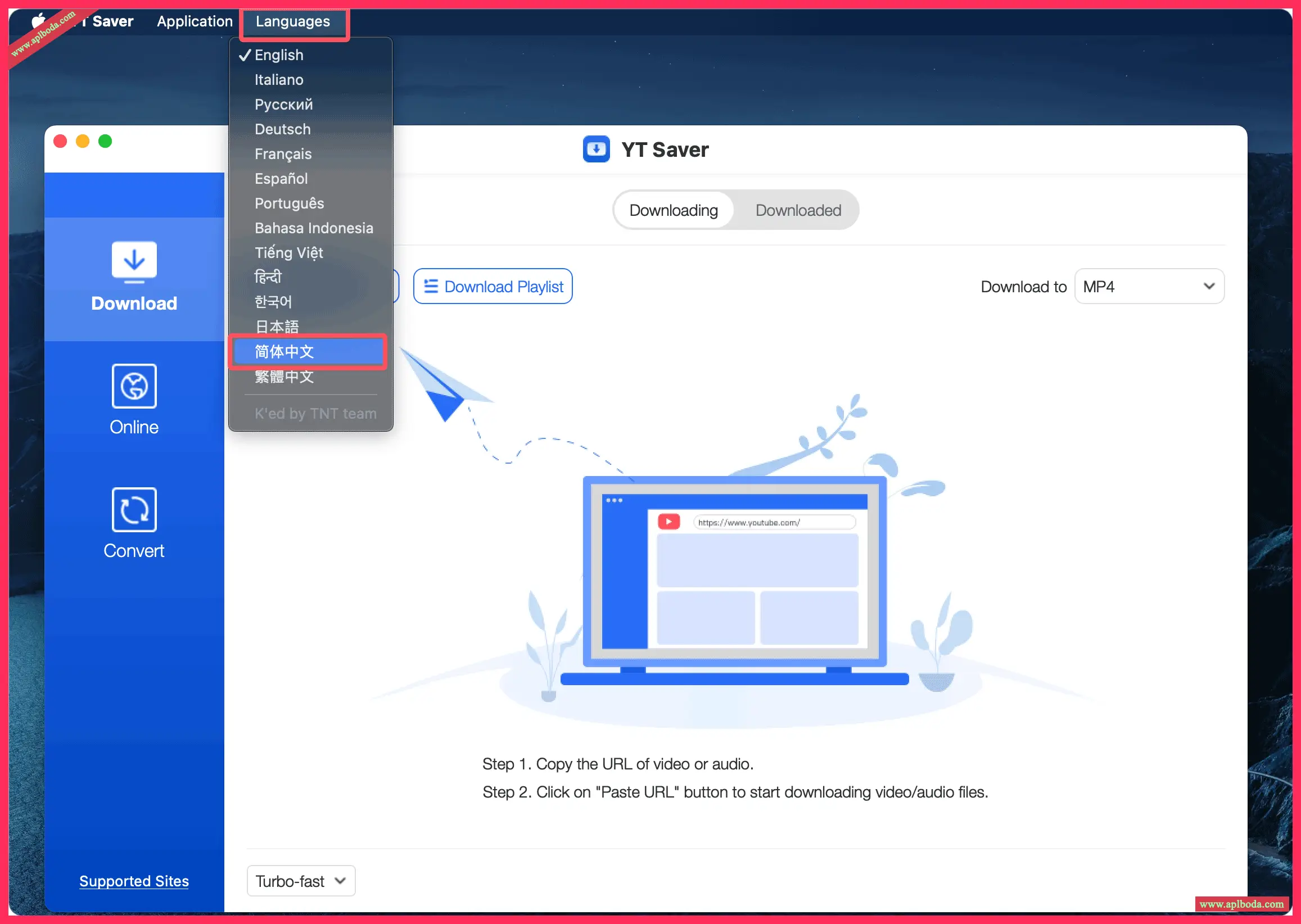 YT-Saver v10.3.0 for Mac(视频下载和转换器)激活版