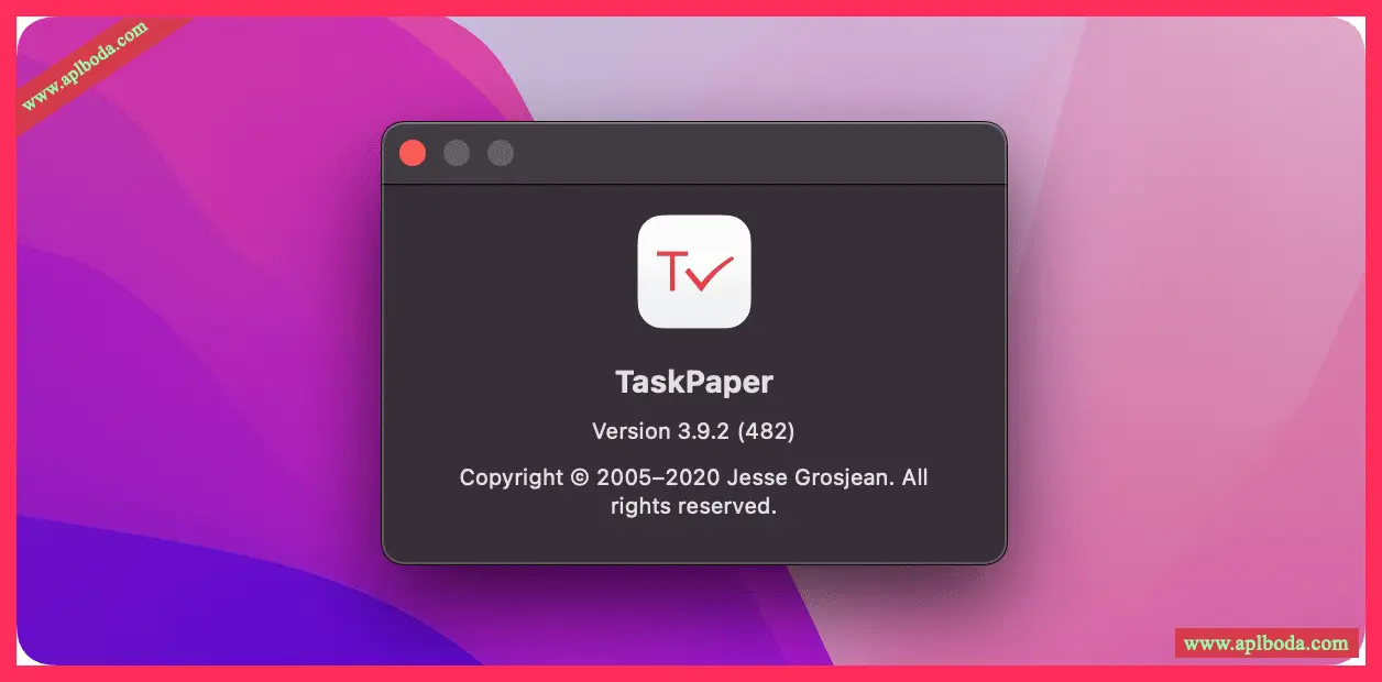 TaskPaper for Mac(Mac任务管理工具)v3.9.3激活版