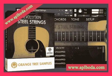 橘子树原声采样吉他 Orange Tree Samples Evolution Steel Strings v1.3.0[KONTAKT]