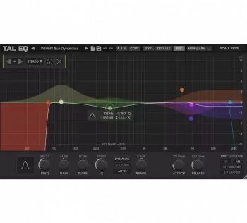 均衡插件 Togu Audio Line TAL-EQ v1.1.6 Mac [MORiA]
