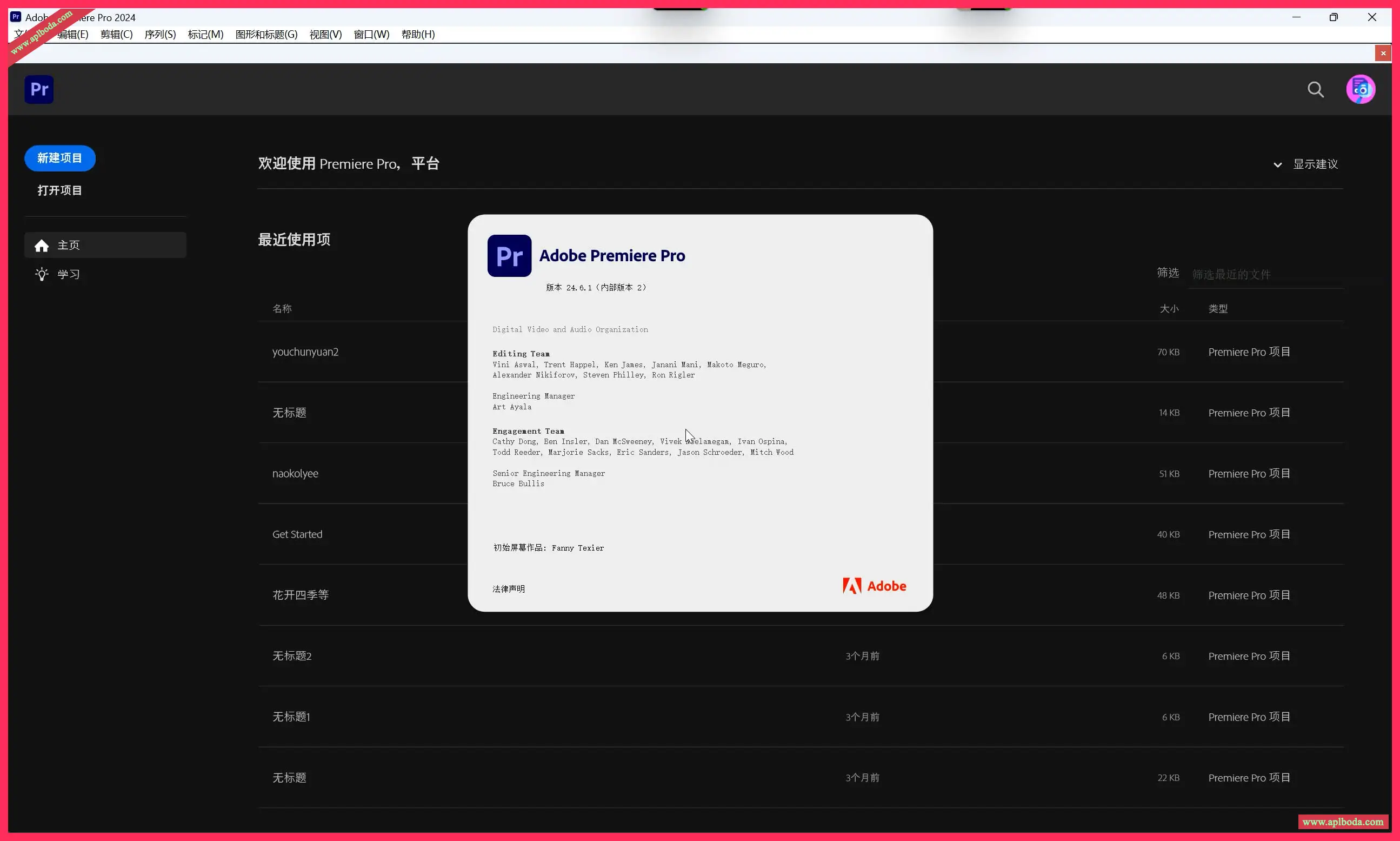 Adobe Premiere Pro 2024 for win(Pr 2024视频剪辑软件)v24.6.1最新中文版