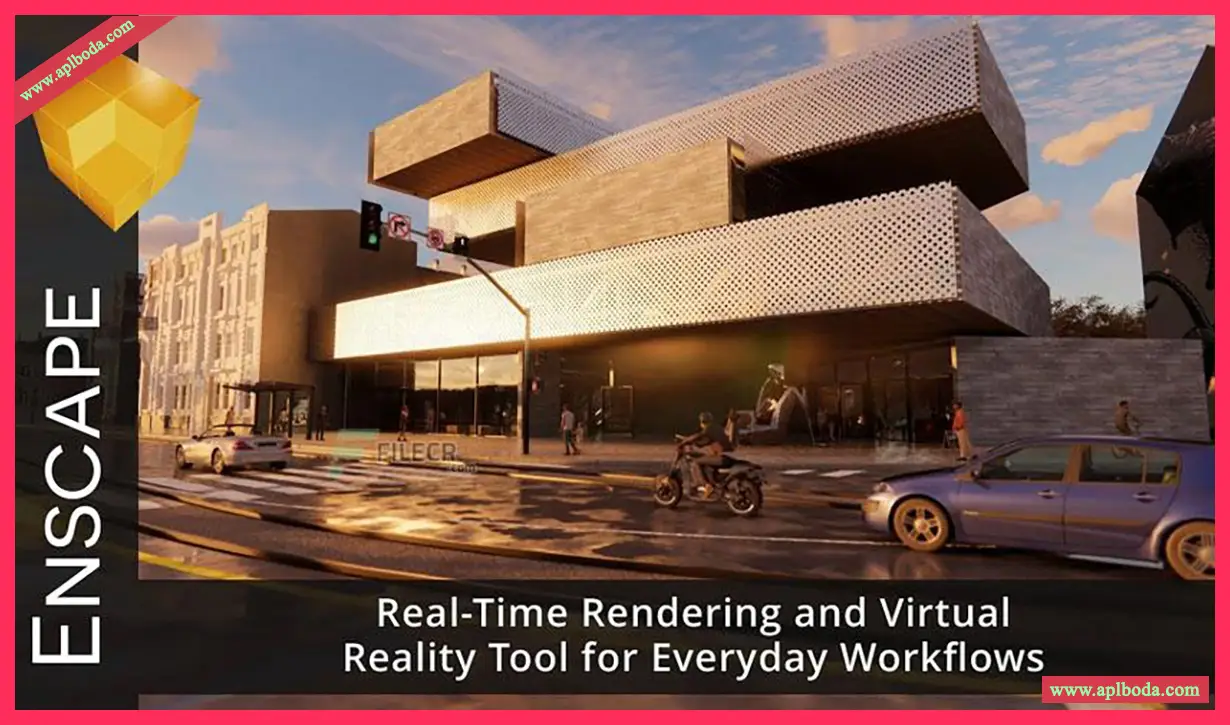 Sketchup Enscape for Win v3.5.6.202715最新版本渲染插件安装包